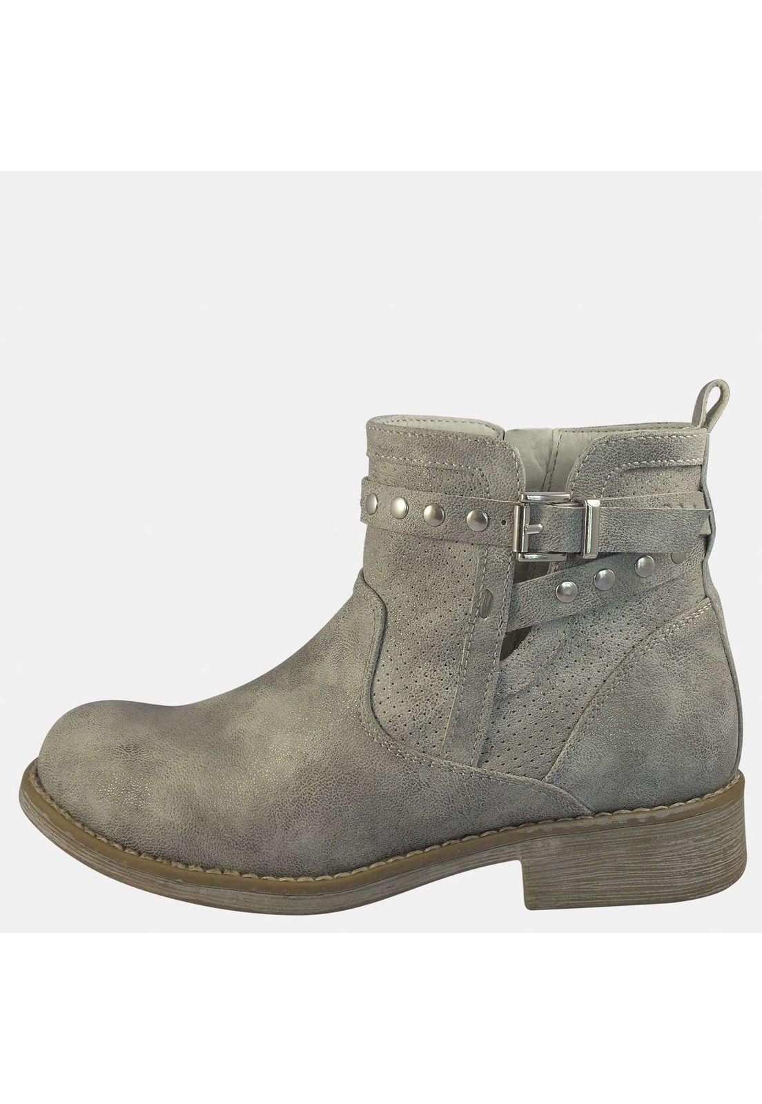 Botin Casual Niña Plateado 2Sb0219-5