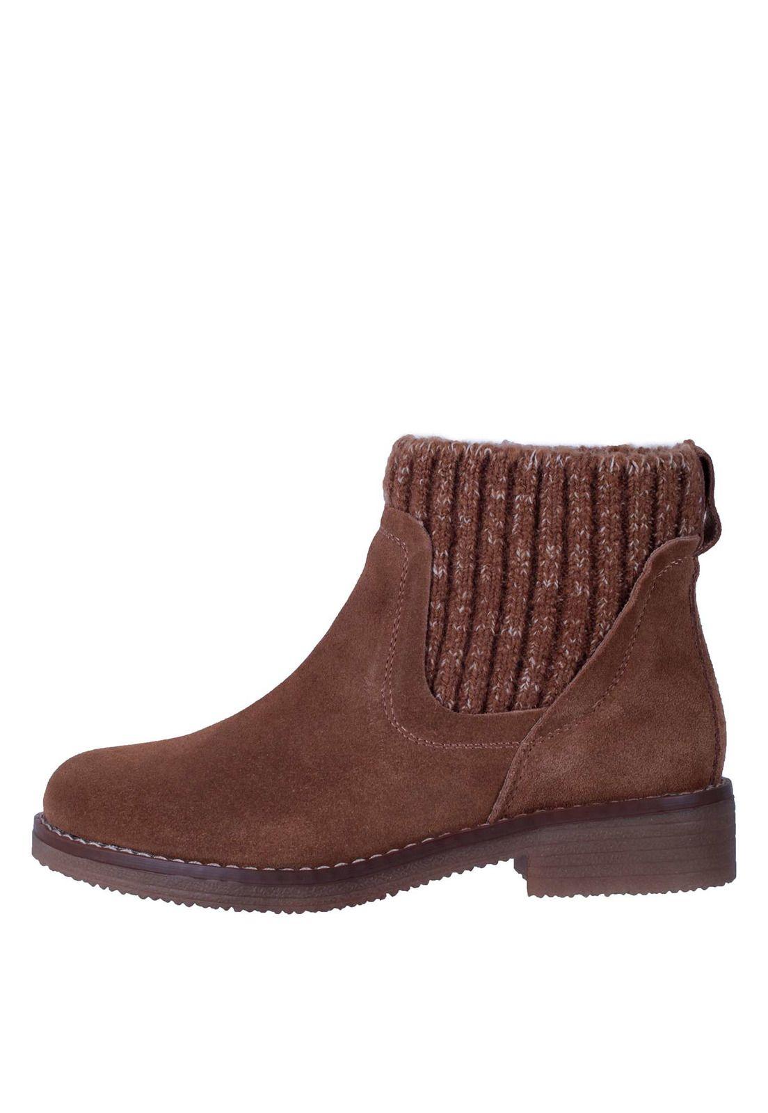 Botin Cuero Aplicación Lana 4fb11322-5