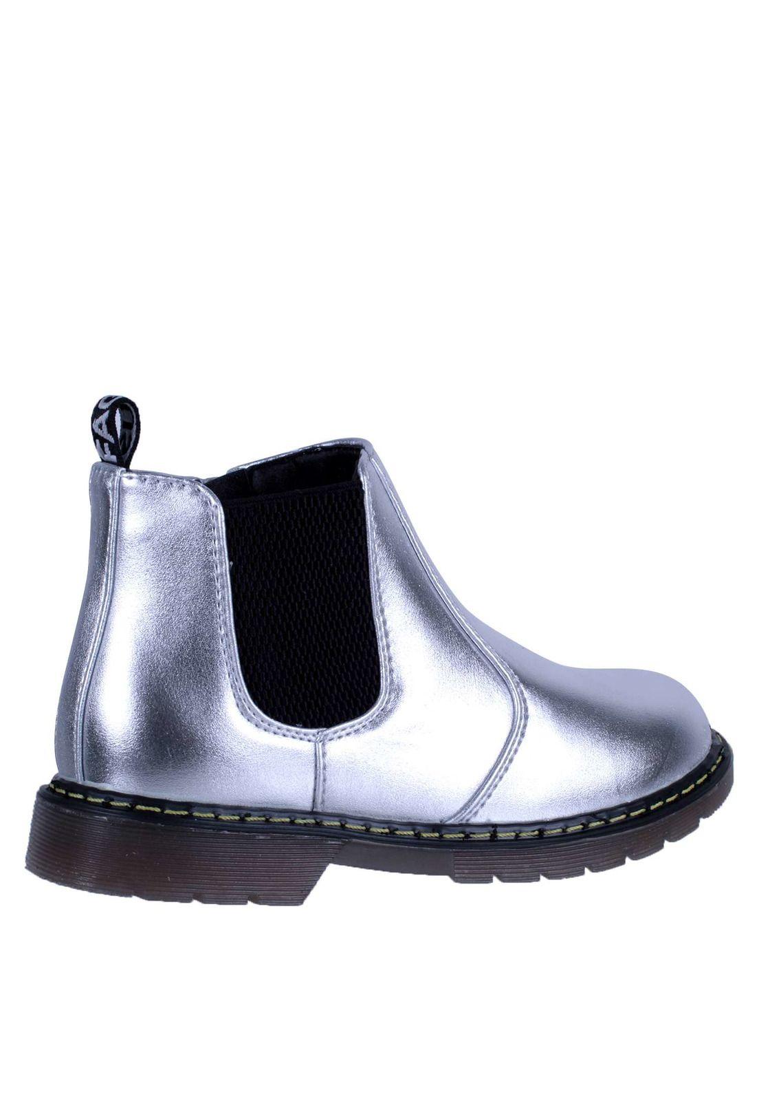 Botin Metalizado Niña 2fb8022-2