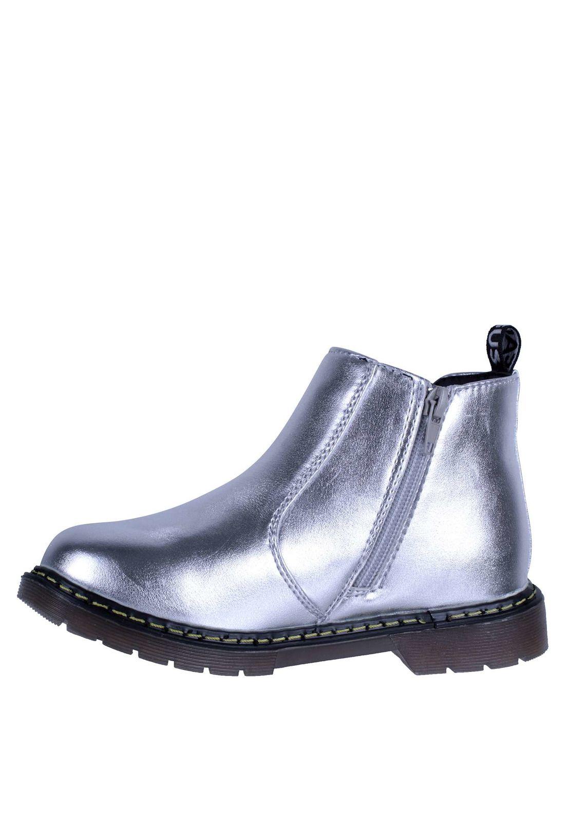 Botin Metalizado Niña 2fb8022-3