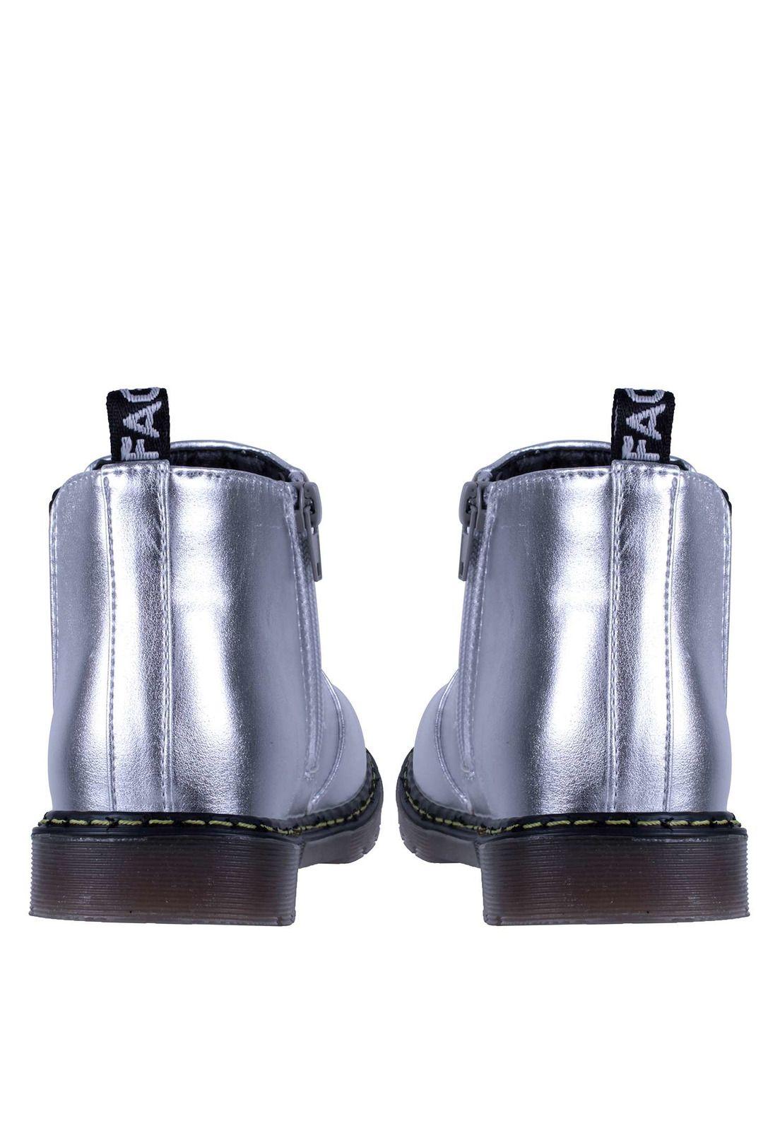 Botin Metalizado Niña 2fb8022-7