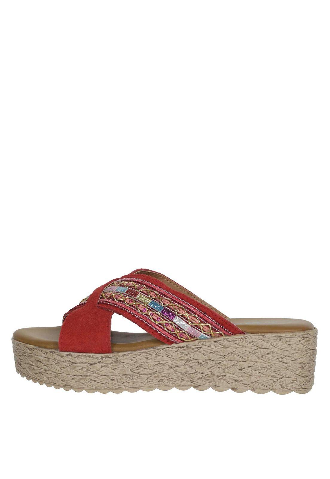 Sandalia Cuero Mujer Fagus 4ss8823-4