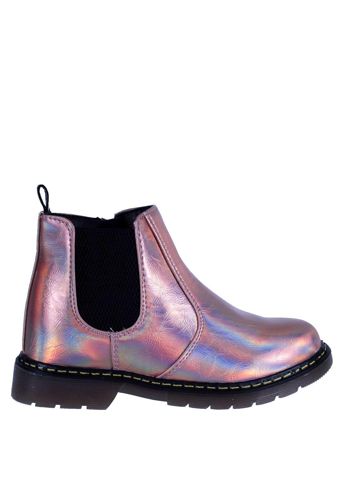 Botin Metalizado Niña 2fb7922-0