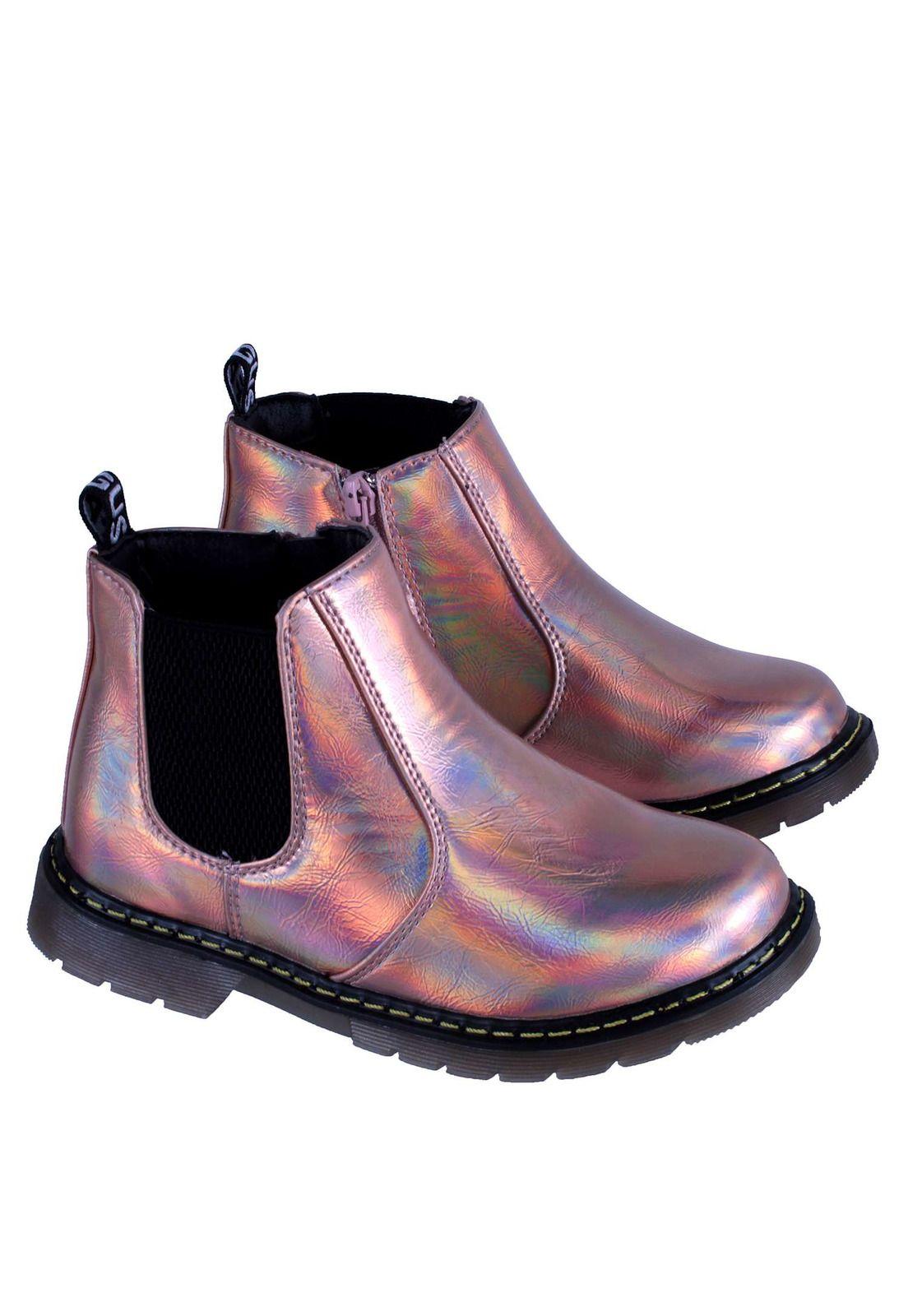 Botin Metalizado Niña 2fb7922-6