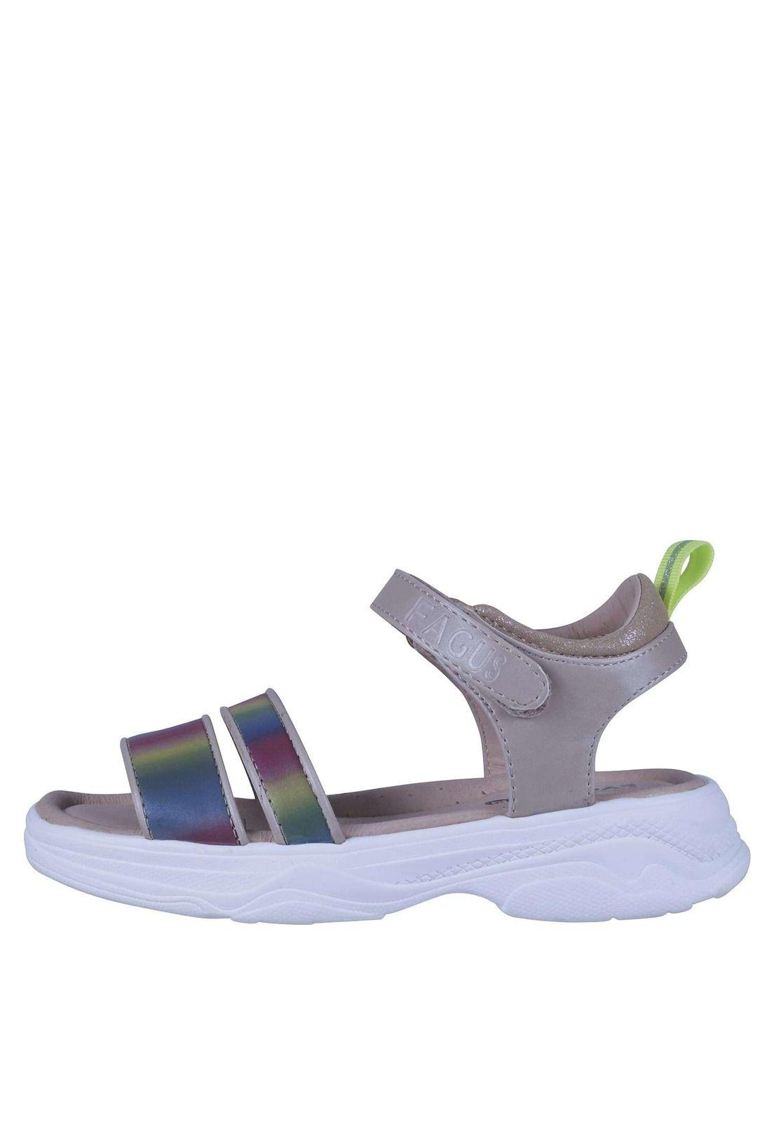 Sandalia Platinada Niña 2Ss5222-7