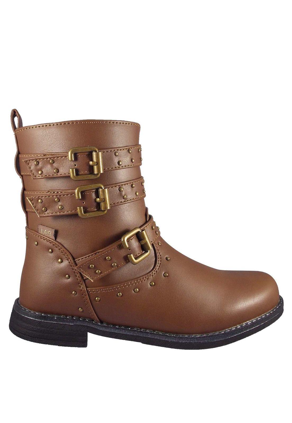 Bota Niña Con Hebillas 2Fb2619-0