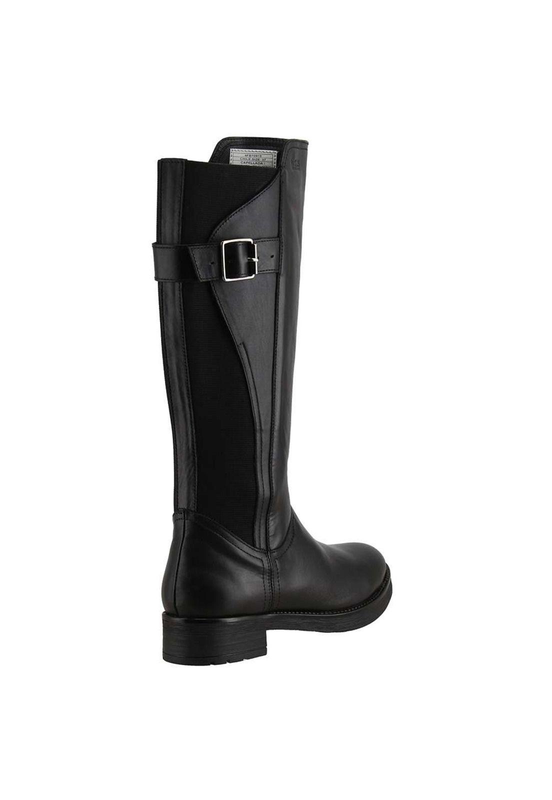Bota de Cuero Mujer Casual 4Fb10919-3
