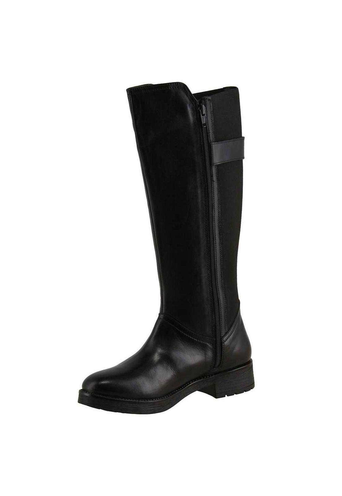 Bota de Cuero Mujer Casual 4Fb10919-4