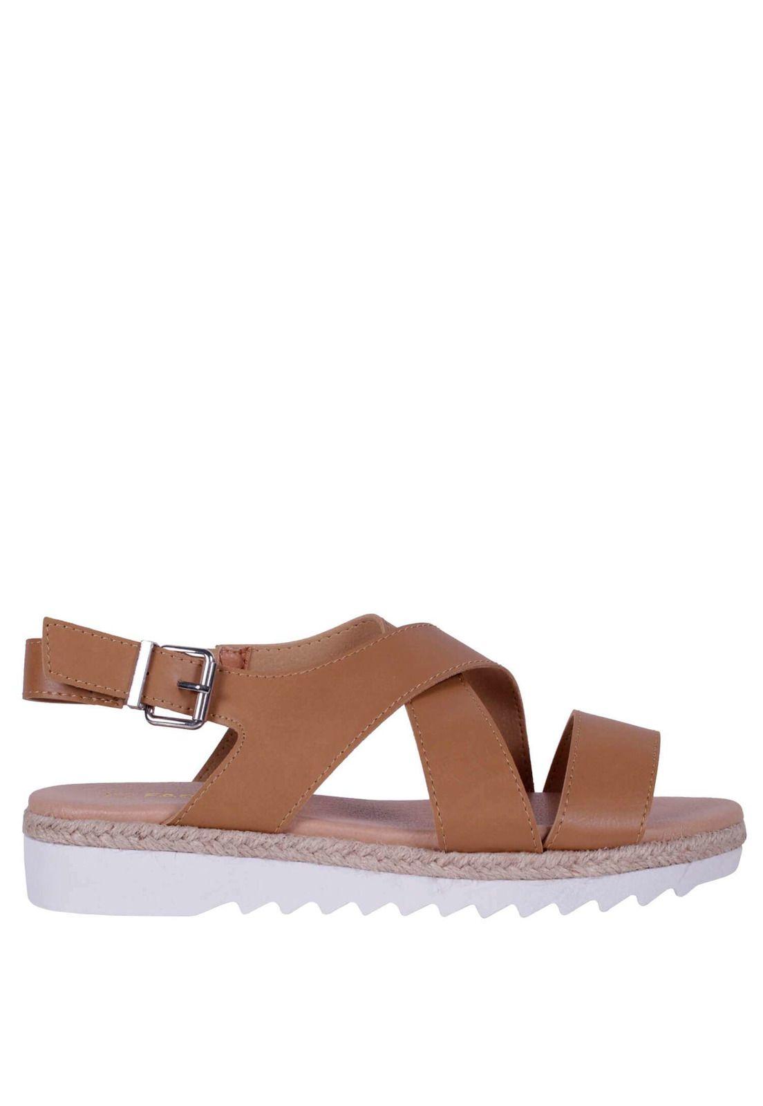Sandalia Plana Cruzada 4Ss13322-0