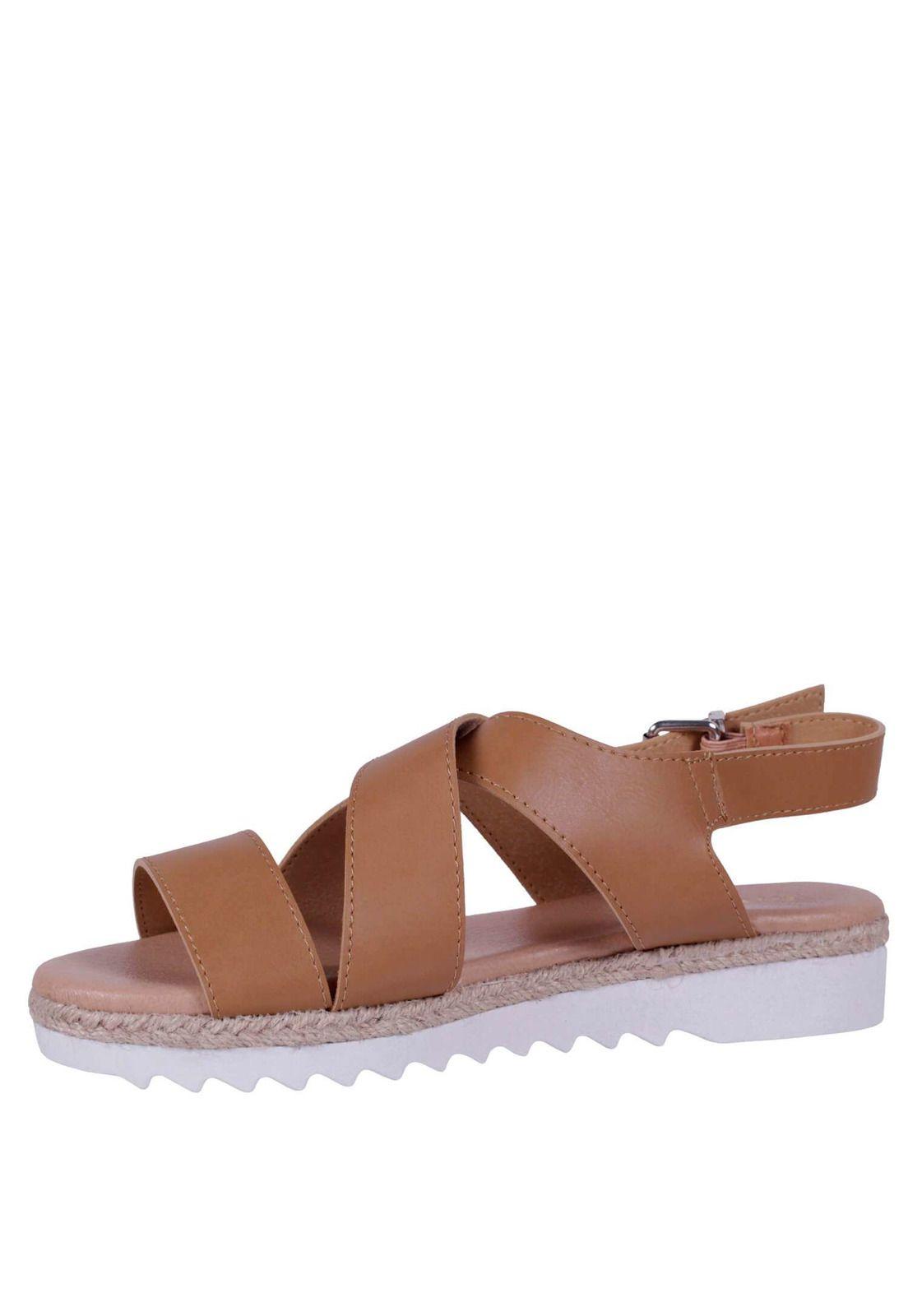 Sandalia Plana Cruzada 4Ss13322-3
