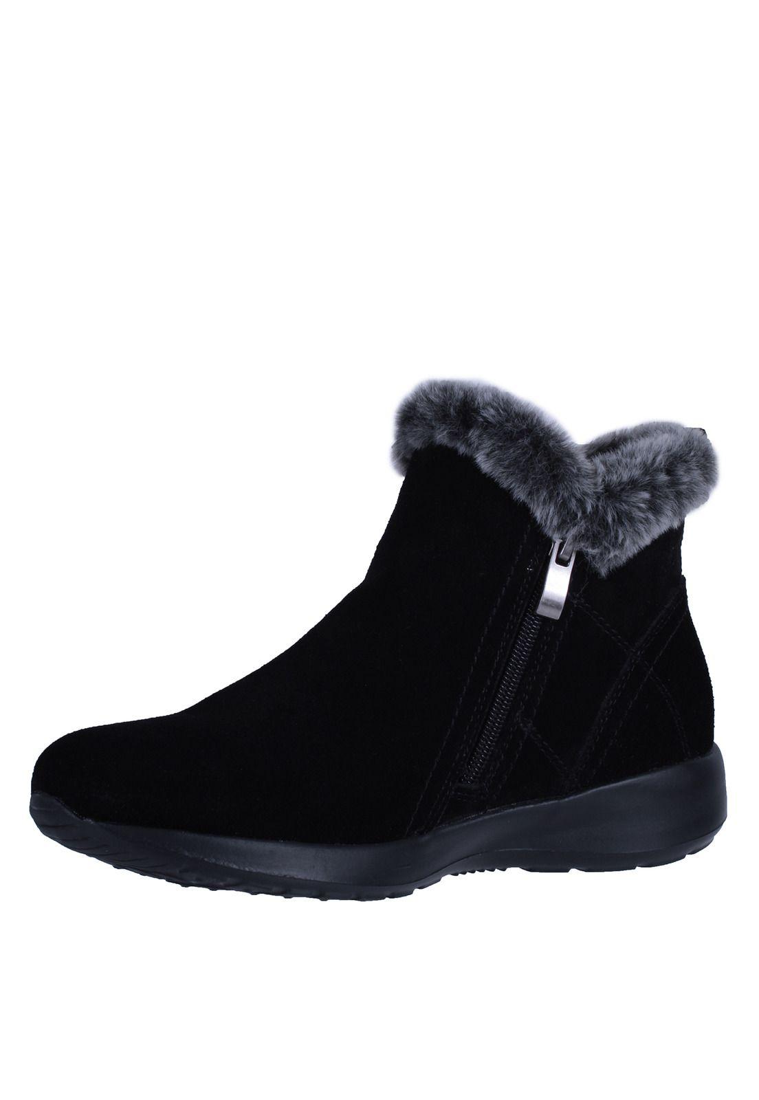 Botin Cuero Aplicación Piel Sintetica 4fb12022-2