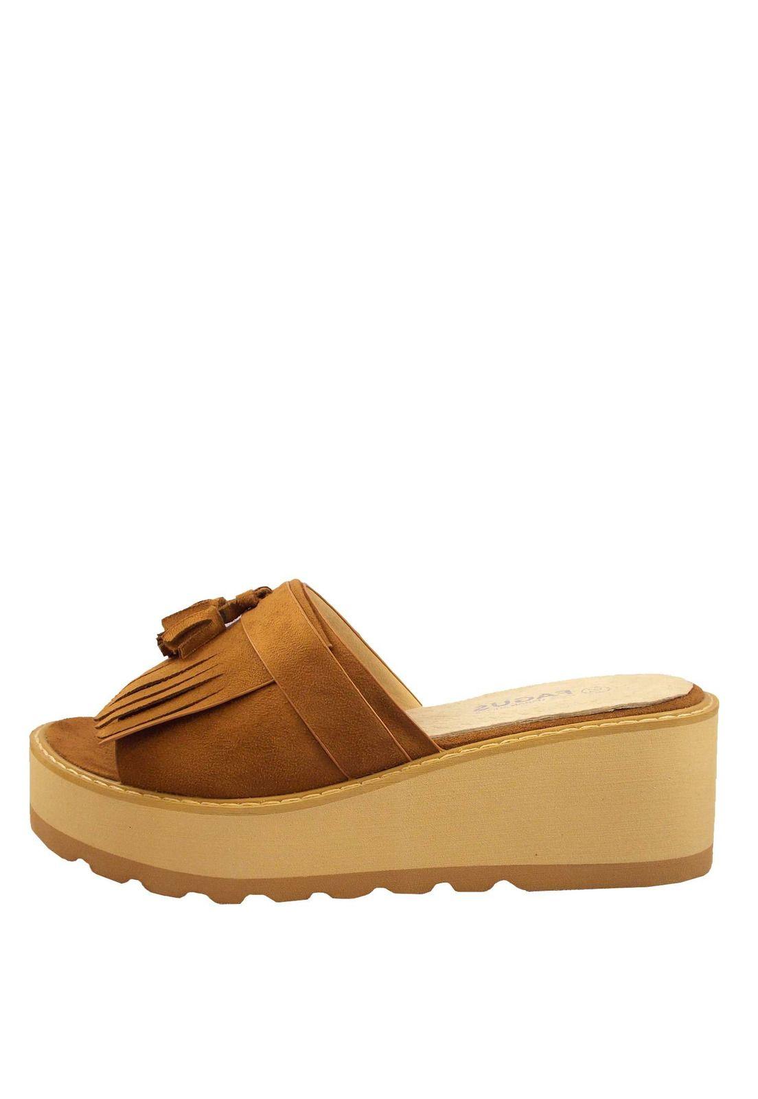 Sandalia Mujer Camel 4Ss9919-6