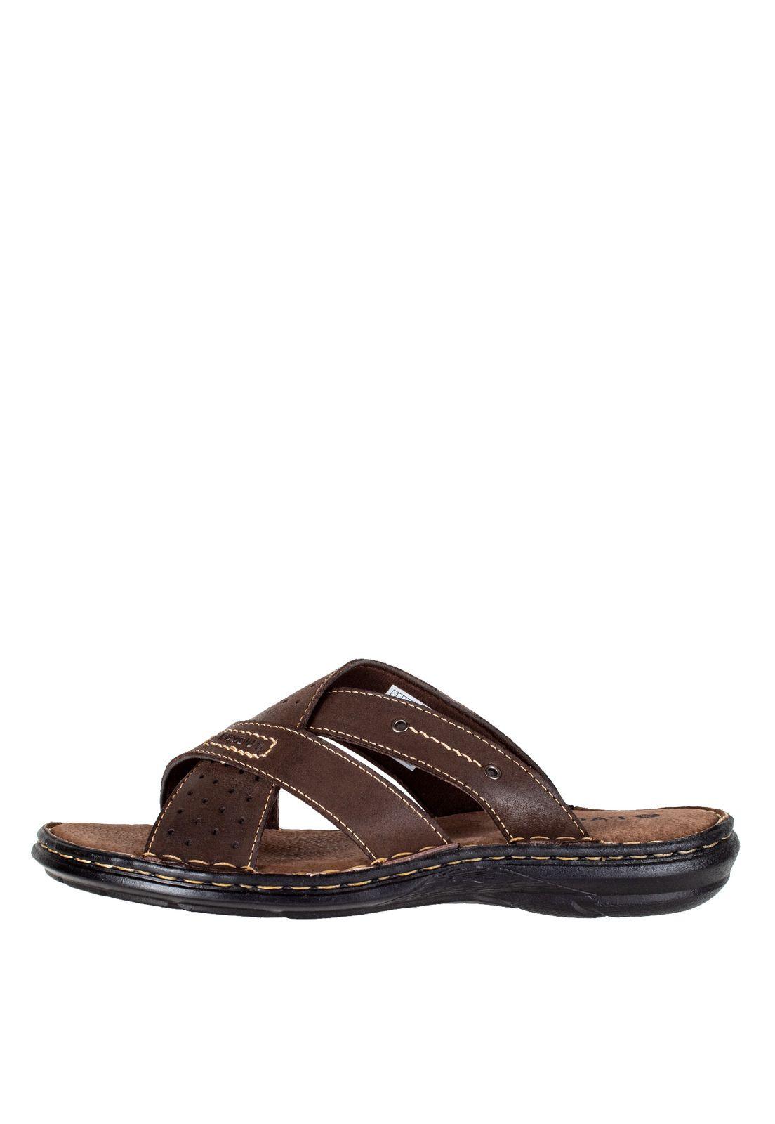 Sandalia Cuero Hombre Fagus 5Ss0424-2