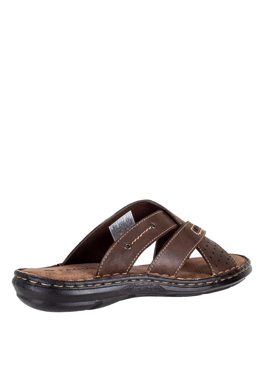 Sandalia Cuero Hombre Fagus 5Ss0424-6