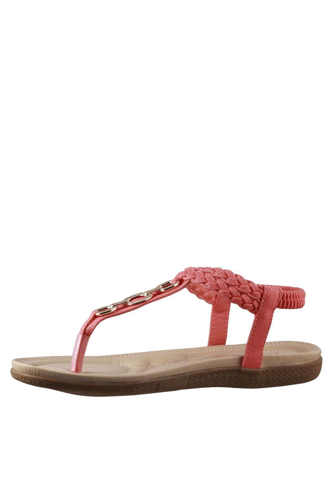 Sandalia Plana Etnica 4Ss15022-3