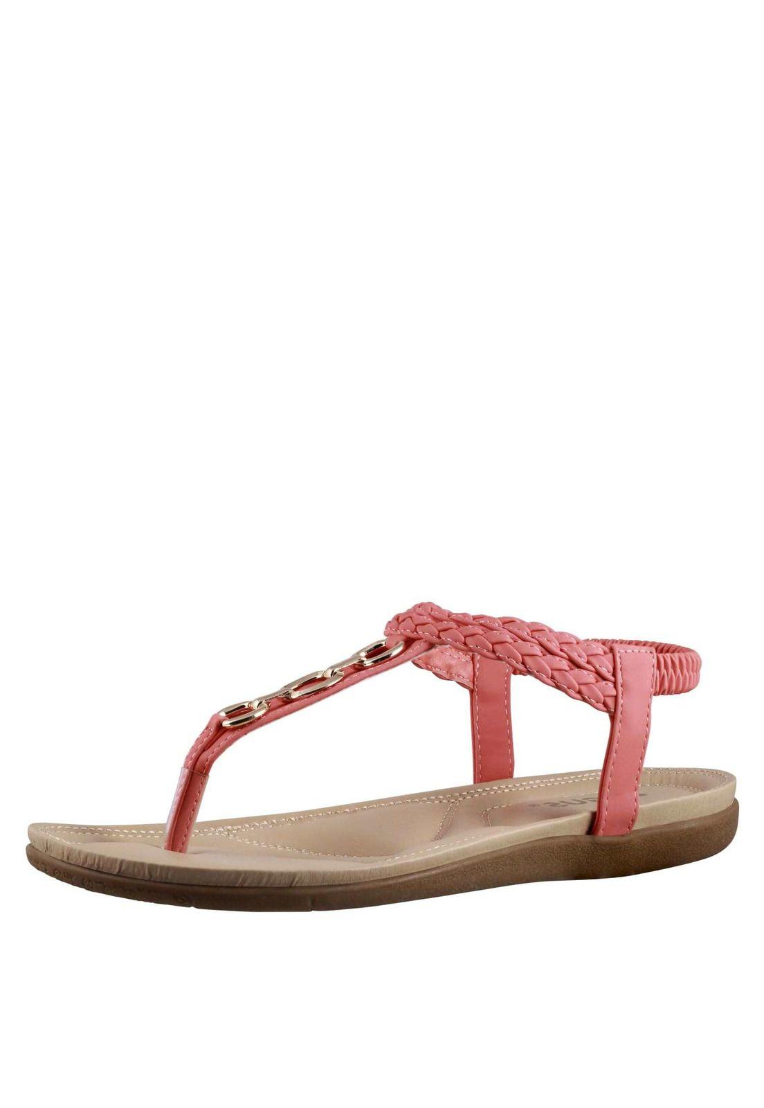 Sandalia Plana Etnica 4Ss15022-7