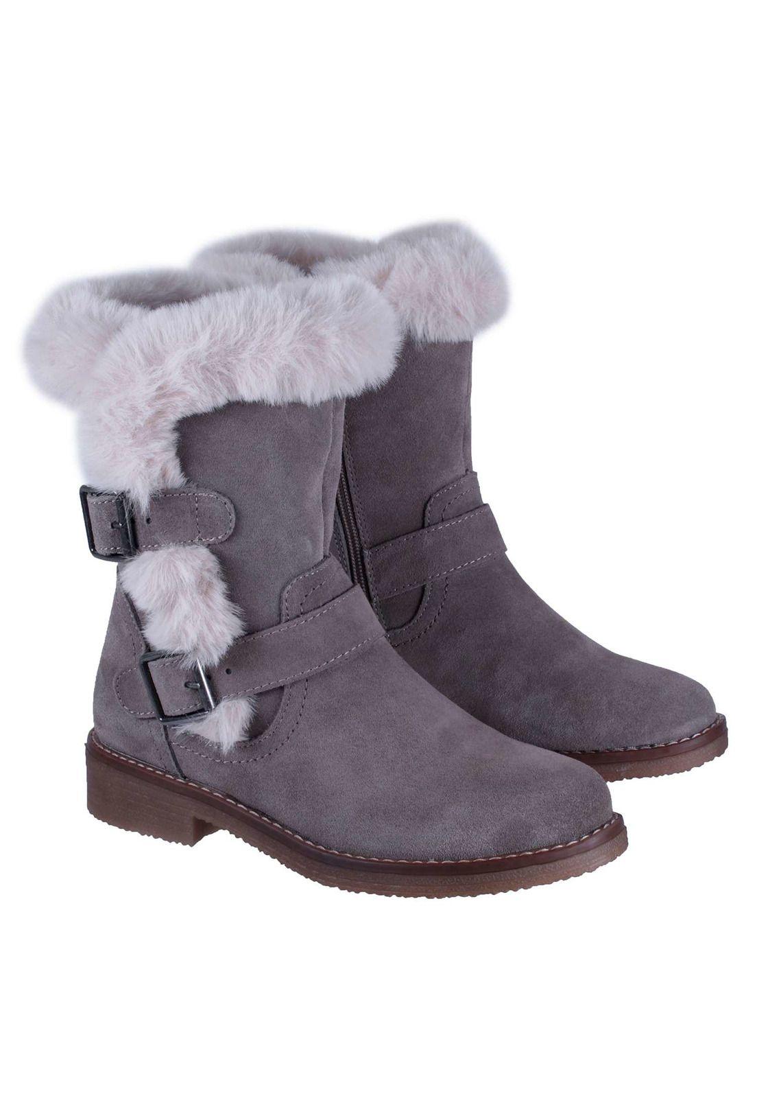 Botin Cuero Aplicación Piel Sintetica 4fb11822-4