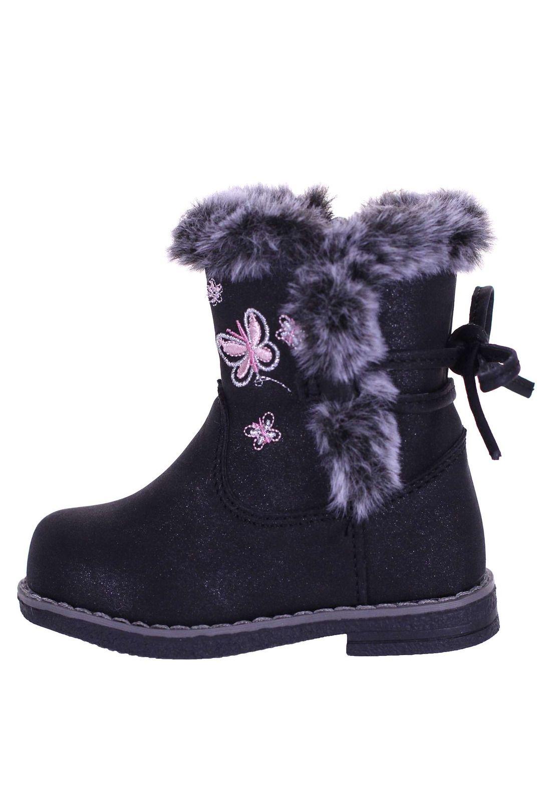 Bota Urbana Niña Aplicación Piel Sintética 1Fb3921-7