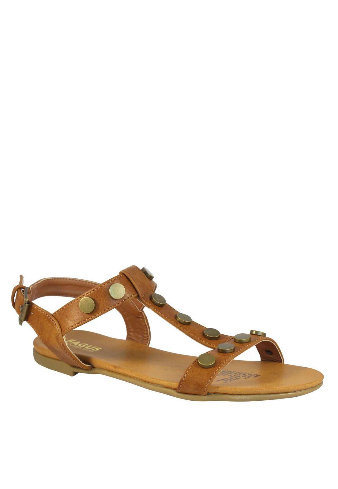 Sandalia Mujer Camel 4Ss7919-1