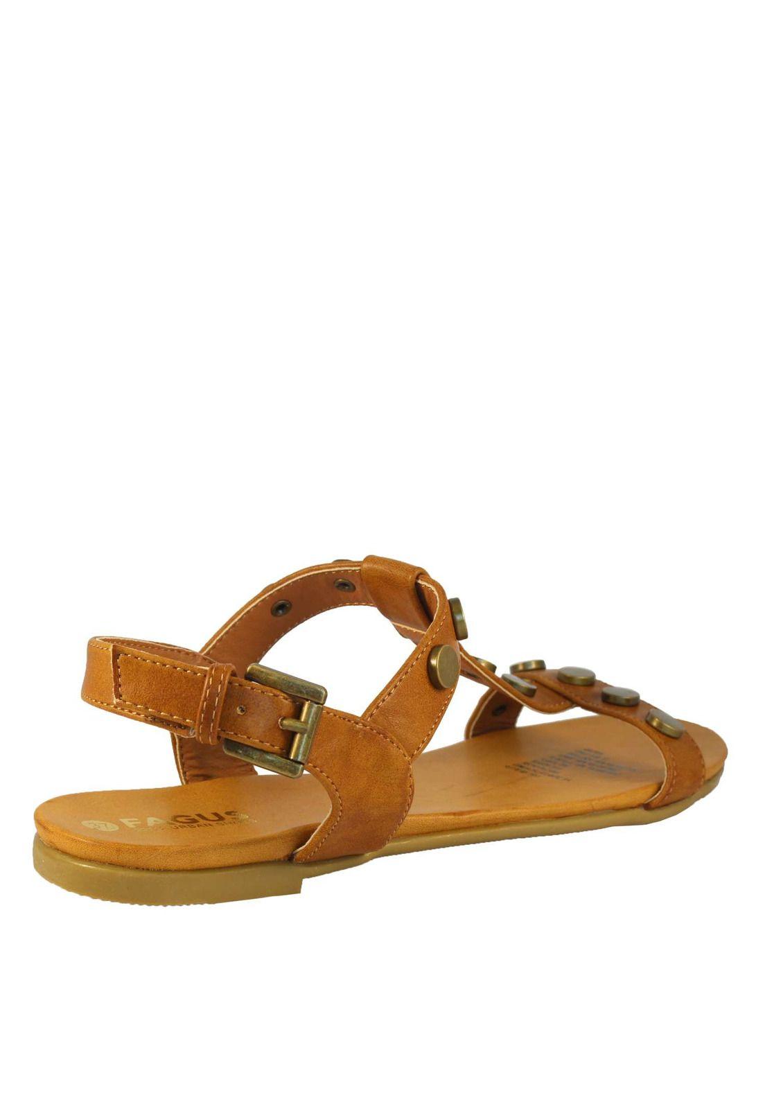 Sandalia Mujer Camel 4Ss7919-3