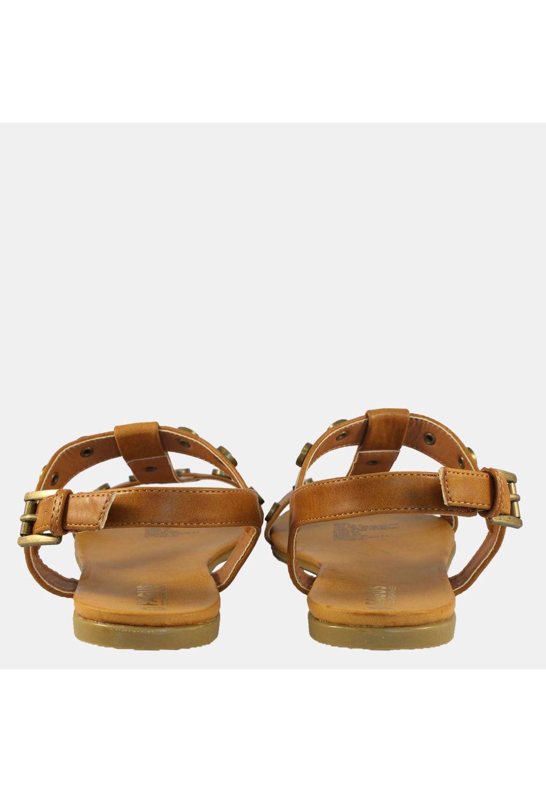 Sandalia Mujer Camel 4Ss7919-7