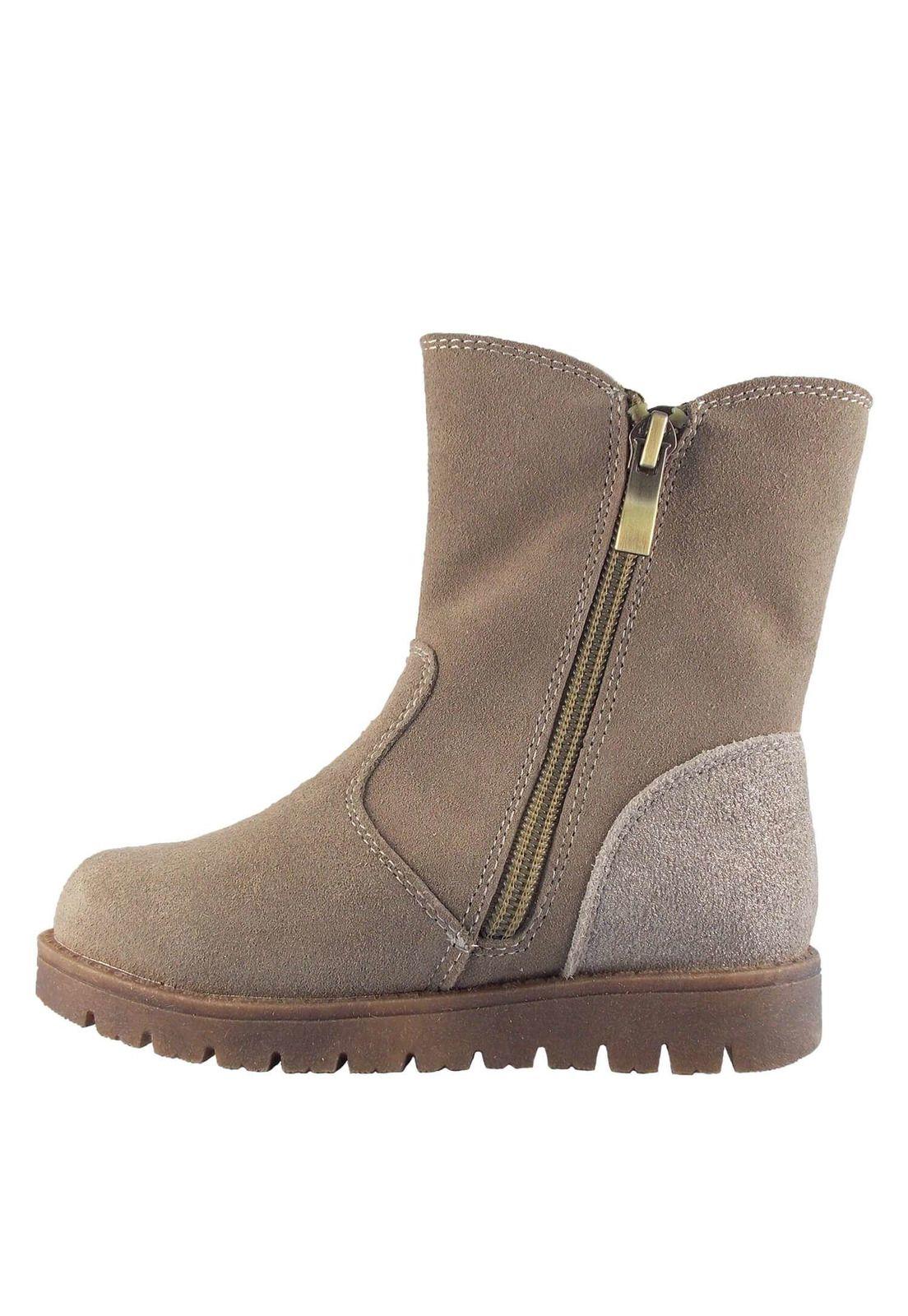 Bota Plana Niña Cuero 1Fb3618-2