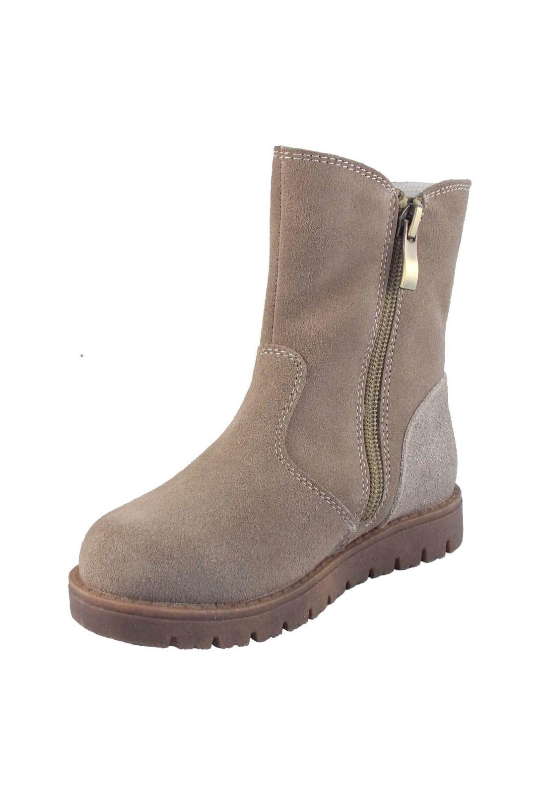Bota Plana Niña Cuero 1Fb3618-3