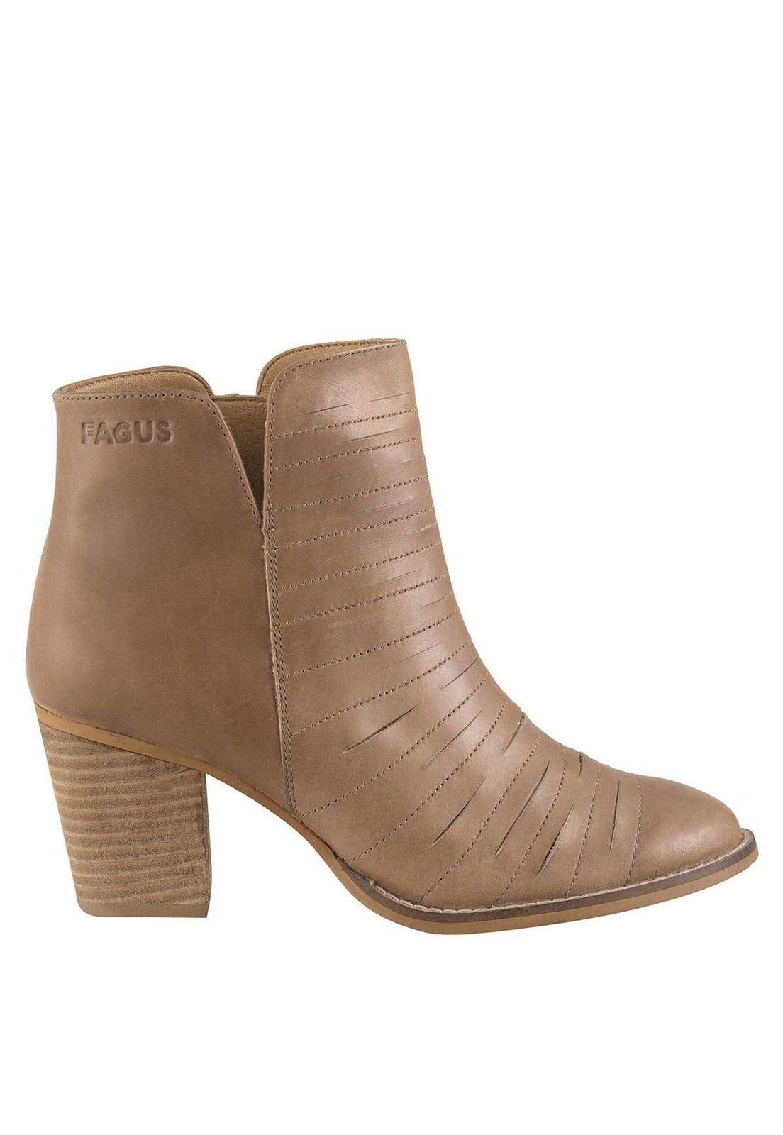 Botín Calado Cuero 4Sb0520-0