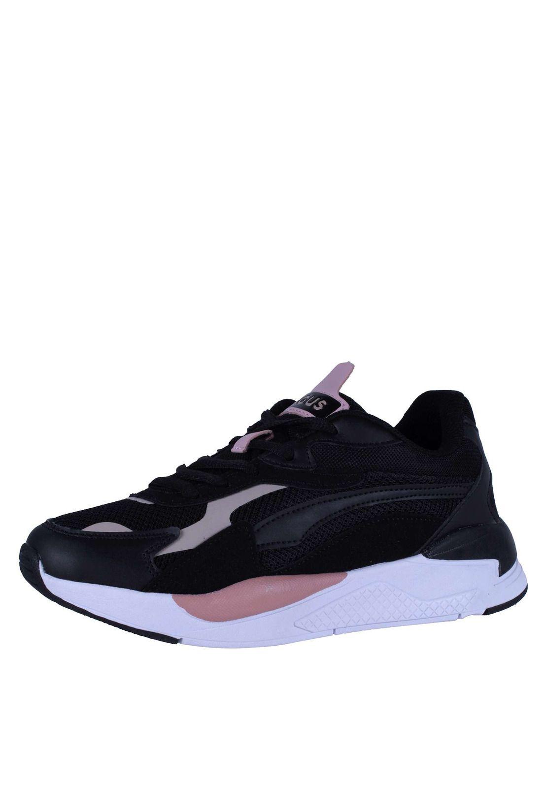 Zapatilla Chuncky Black 4fz0622-4