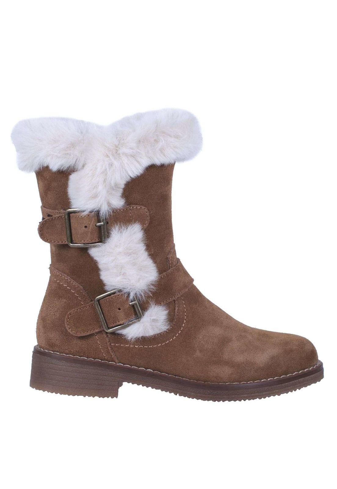 Bota Cuero Aplicación Piel Sintetica 4fb11922-0