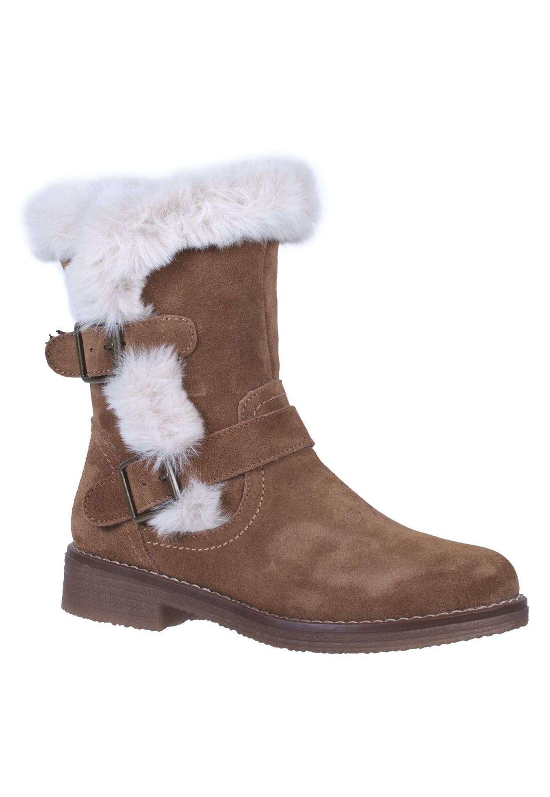 Bota Cuero Aplicación Piel Sintetica 4fb11922-1