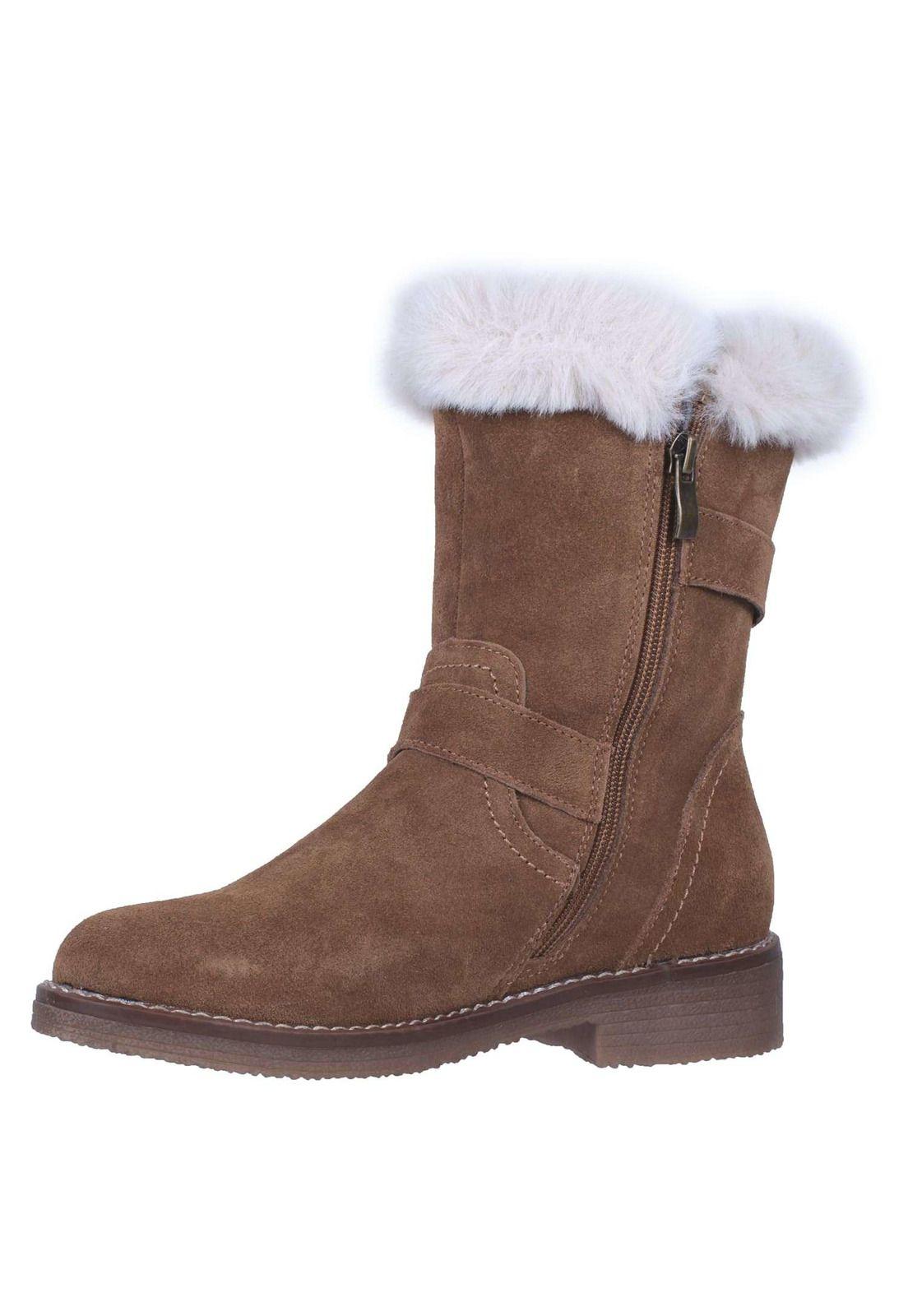 Bota Cuero Aplicación Piel Sintetica 4fb11922-3