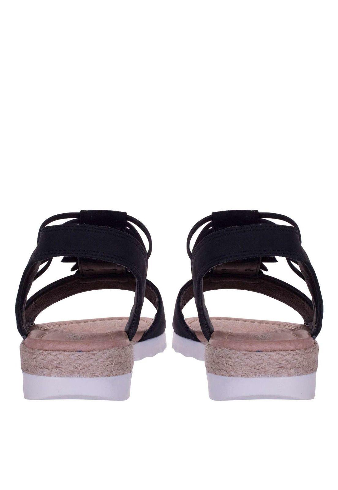 Sandalia Plana Ajuste Elastico 4Ss14422-5