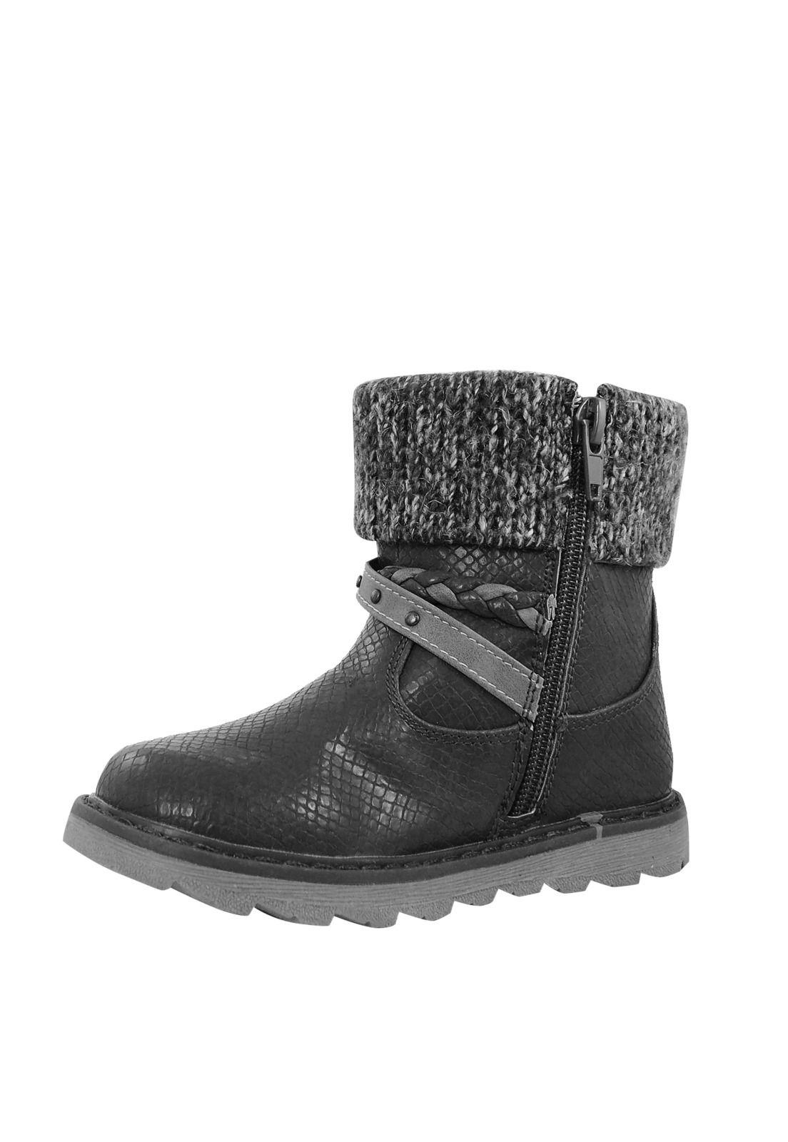 Botin Niña Aplicación Lana 2fb3317-1