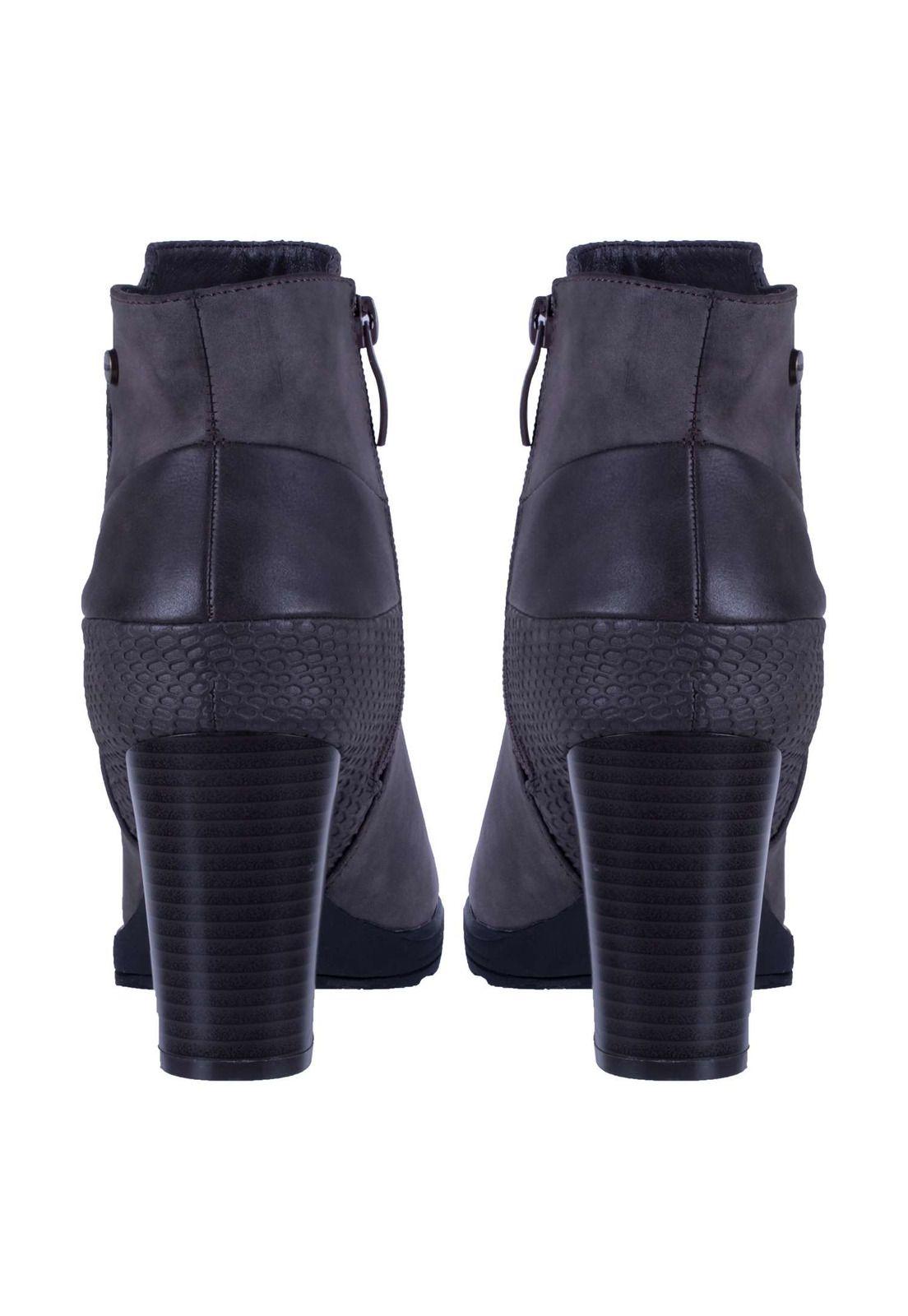 Botin Texturizado Gris 4fb5722-4