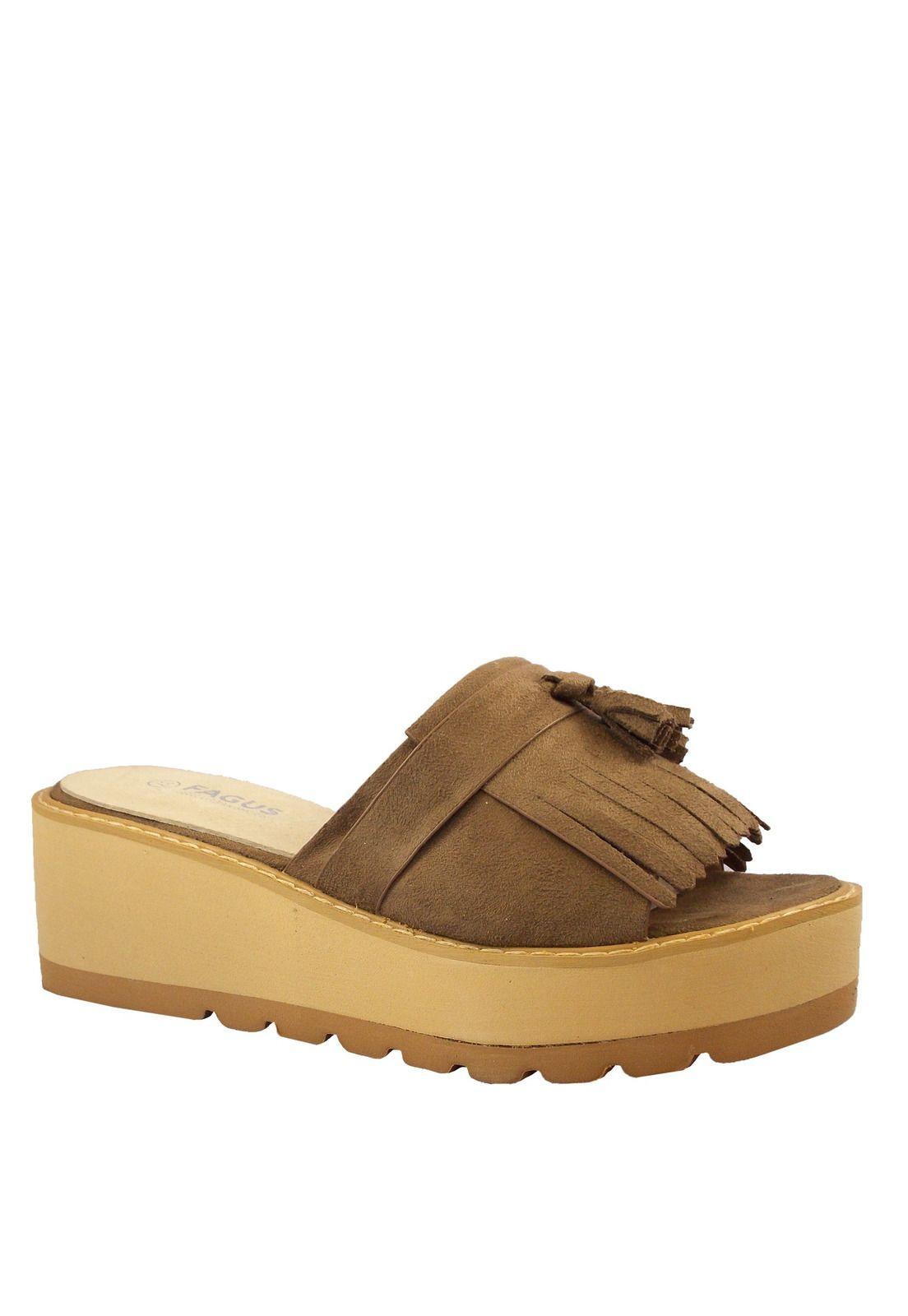 Sandalia Plataforma Mujer Taupe 4Ss10019-1