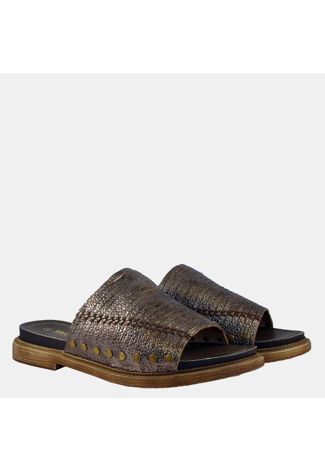 Sandalia Mujer Bronce 4Ss7319-7