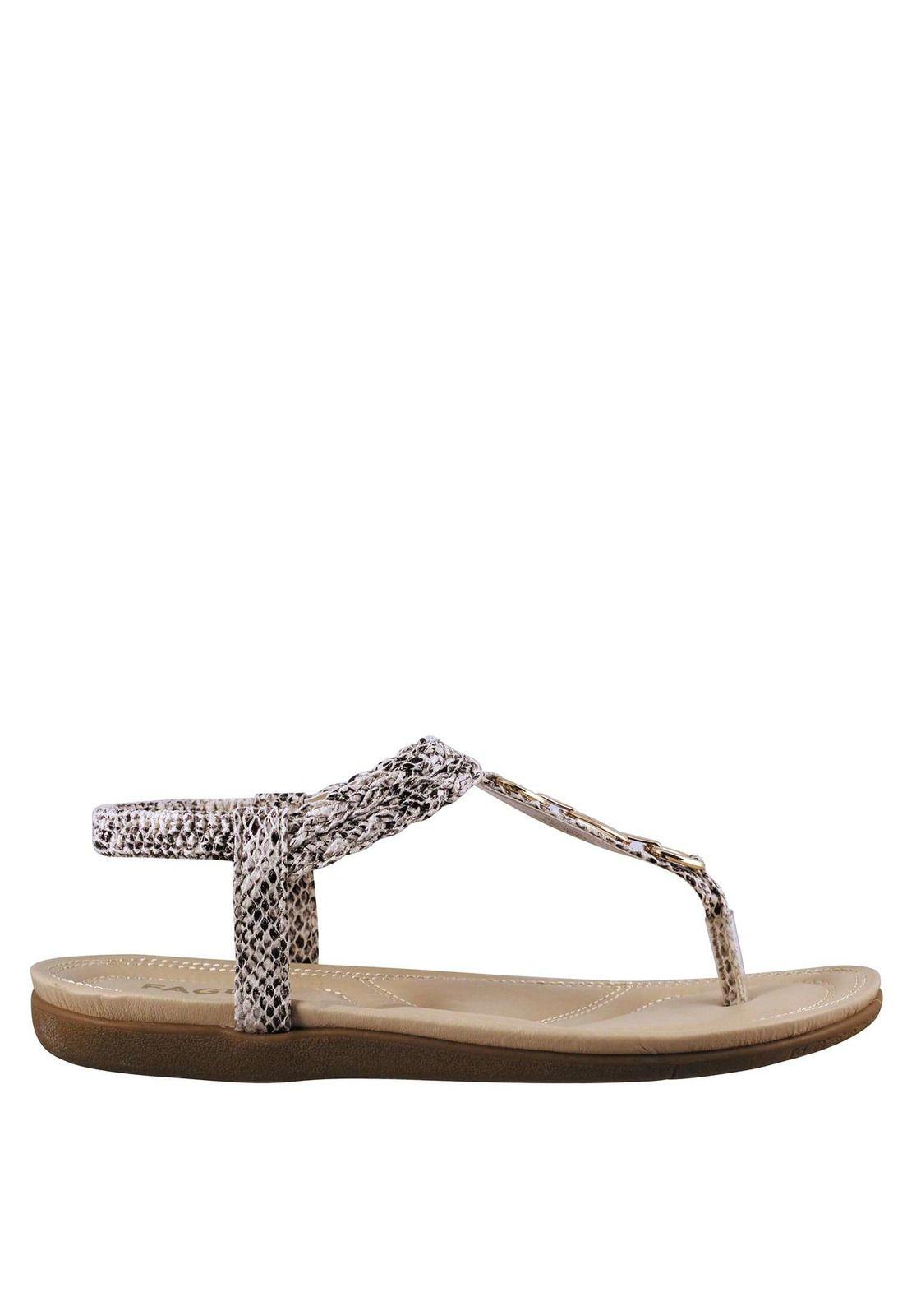 Sandalia Plana Etnica 4Ss15122-0