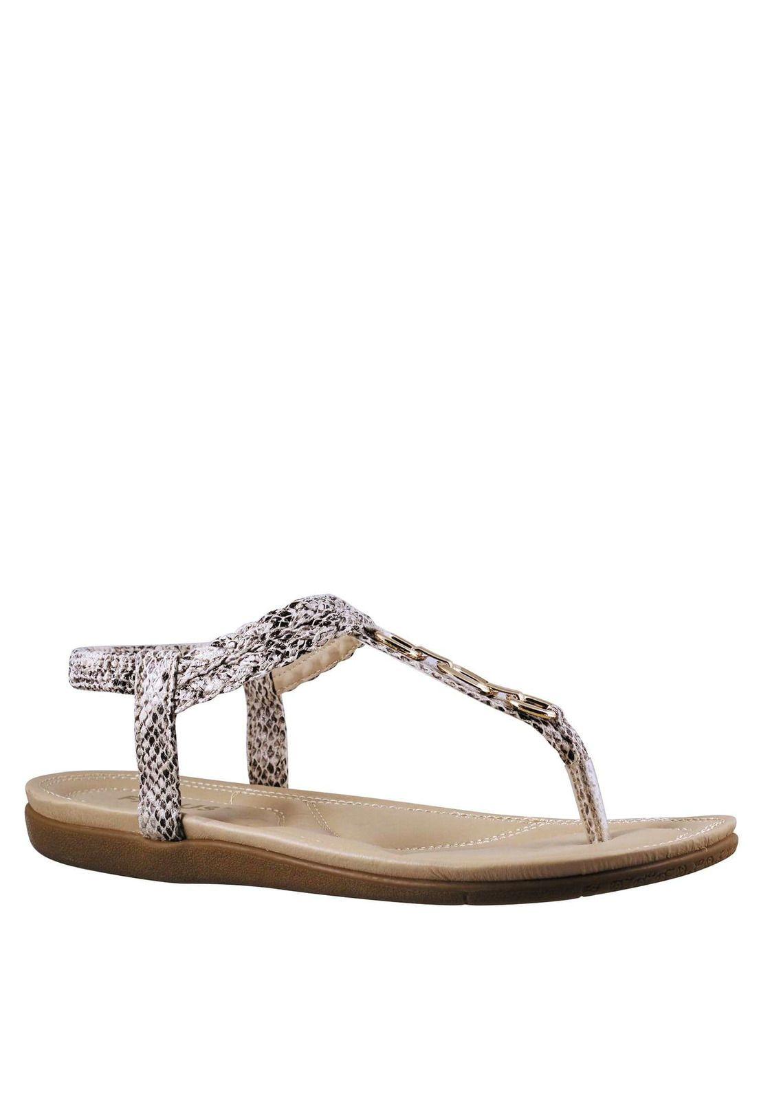 Sandalia Plana Etnica 4Ss15122-1