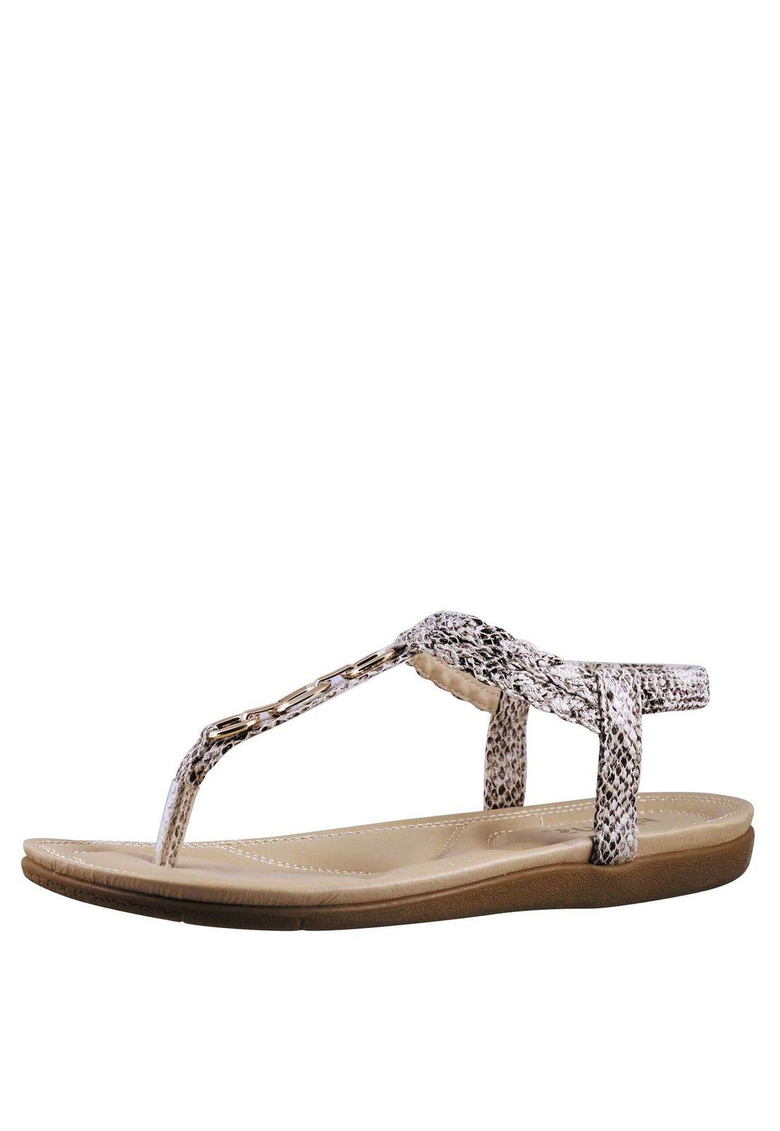 Sandalia Plana Etnica 4Ss15122-6