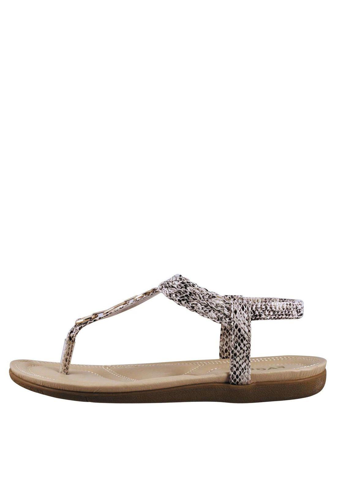 Sandalia Plana Etnica 4Ss15122-7