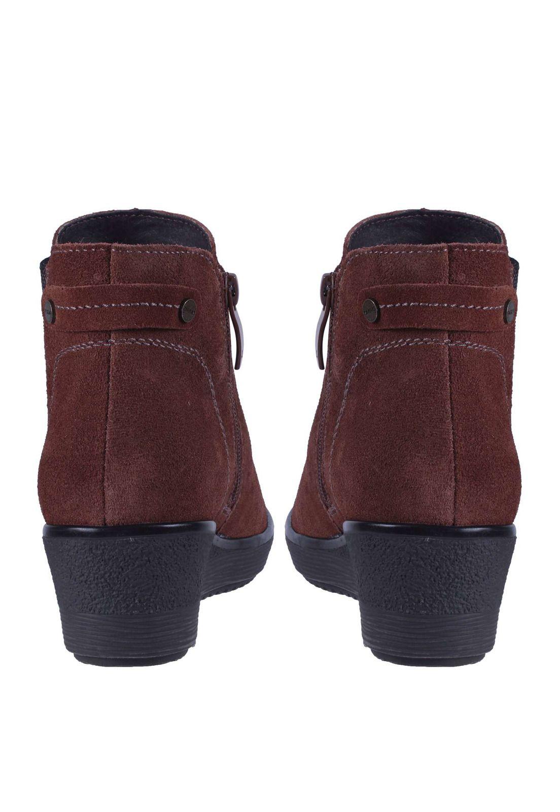 Botin Cuero Aplicación Elástico 4fb11122-5