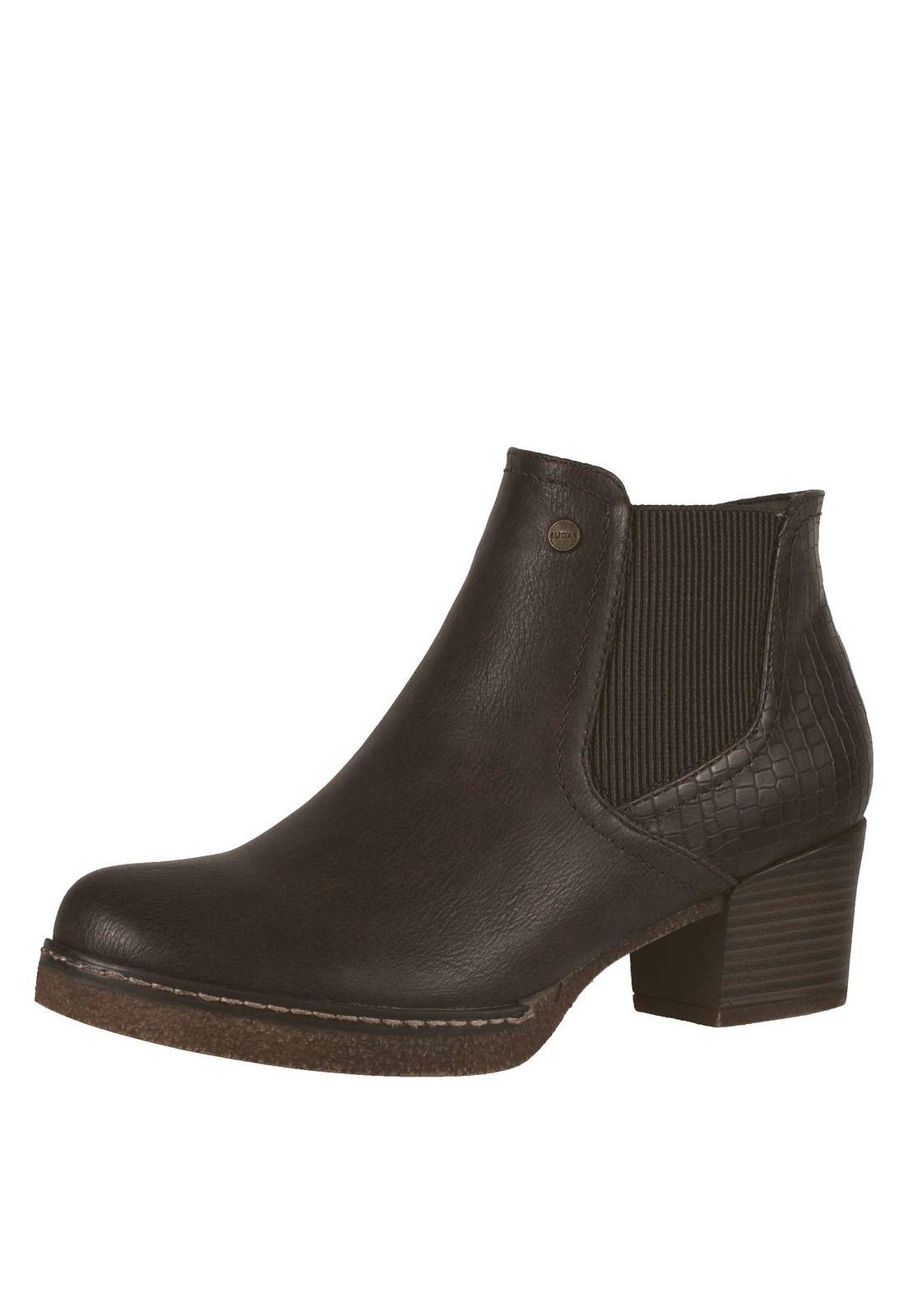 Botin Chelsea Marrón 4fb6622-3