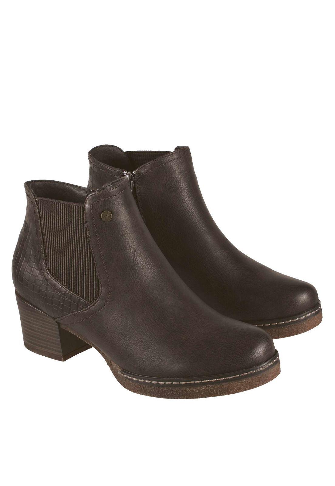 Botin Chelsea Marrón 4fb6622-6