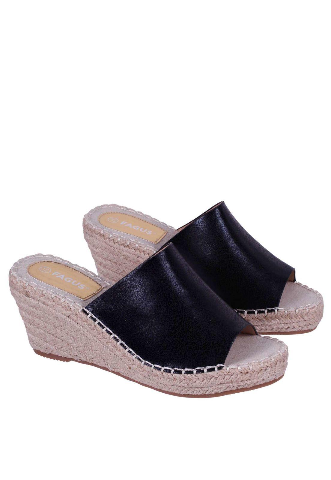 Sandalia Ecocuero Cuña Alta 4Ss6222-4