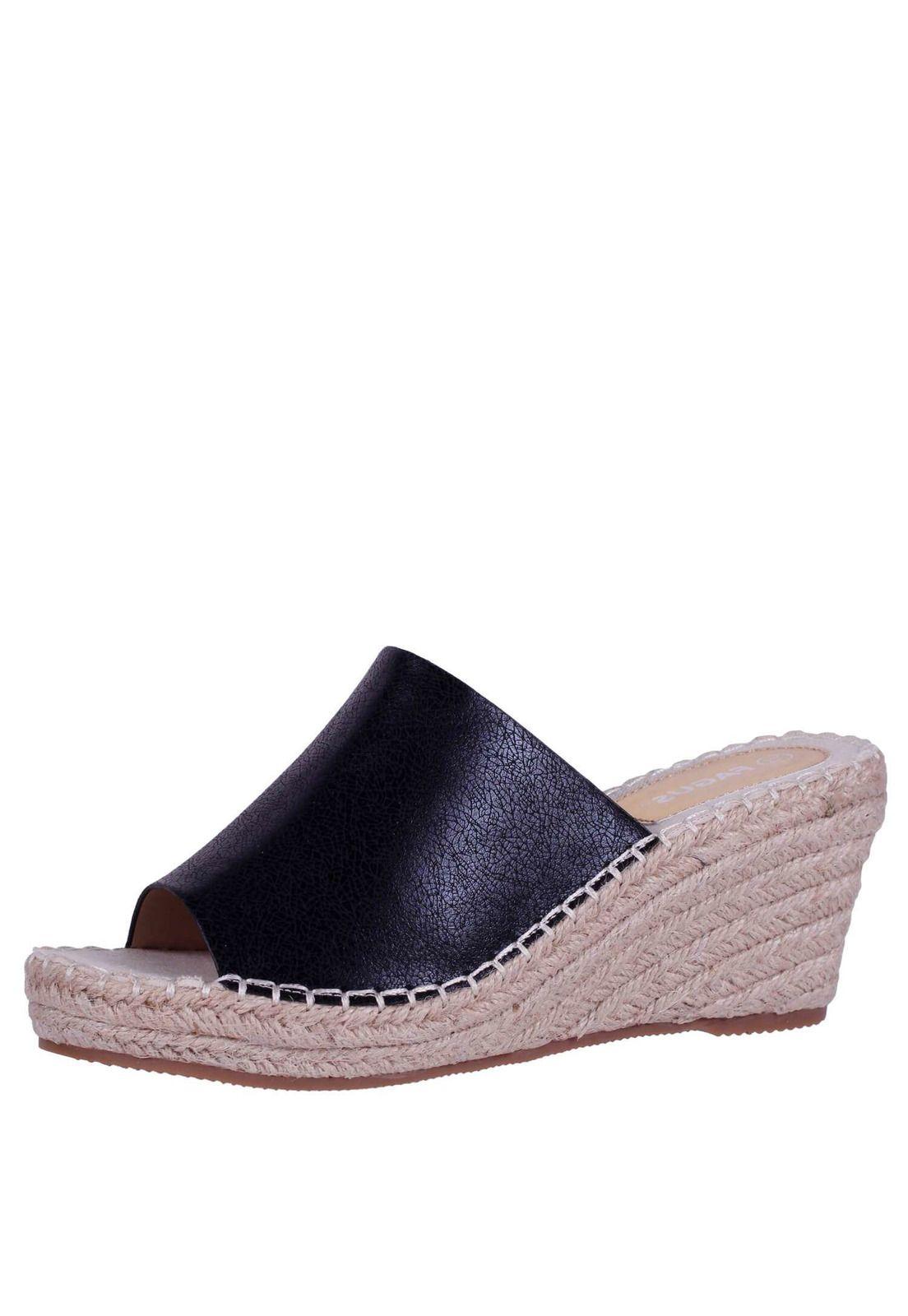 Sandalia Ecocuero Cuña Alta 4Ss6222-7