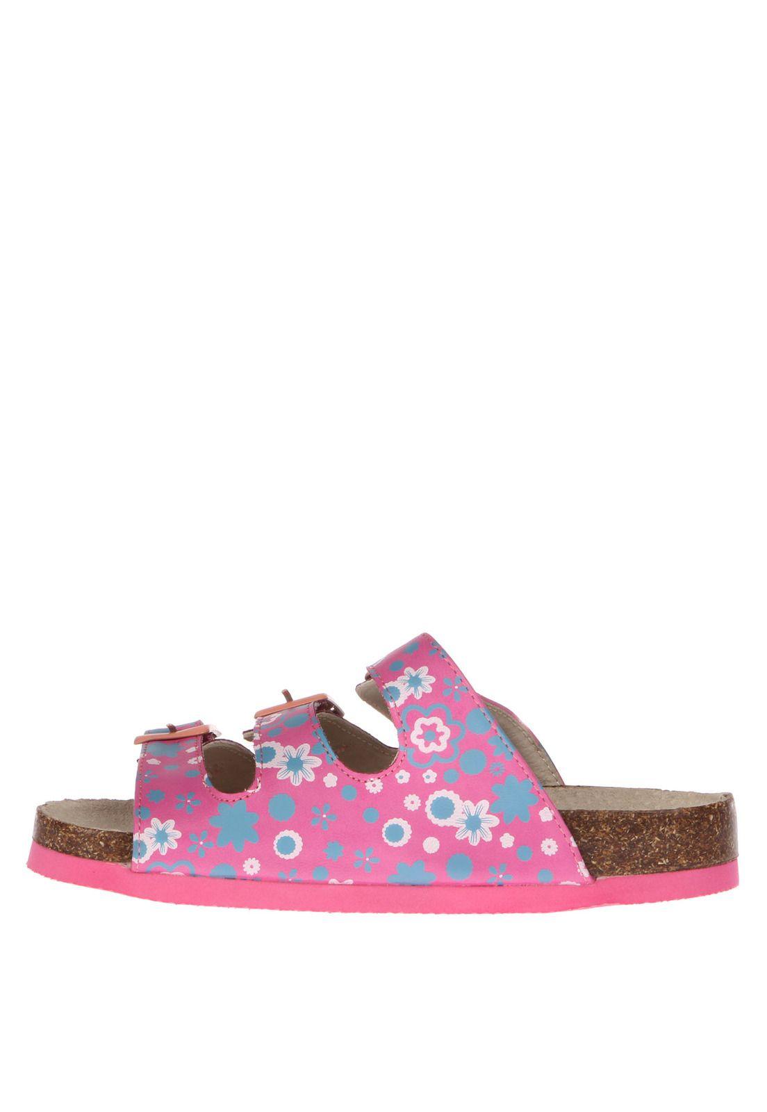 Sandalia Plana Niña Fucsia 2Ss3717-1
