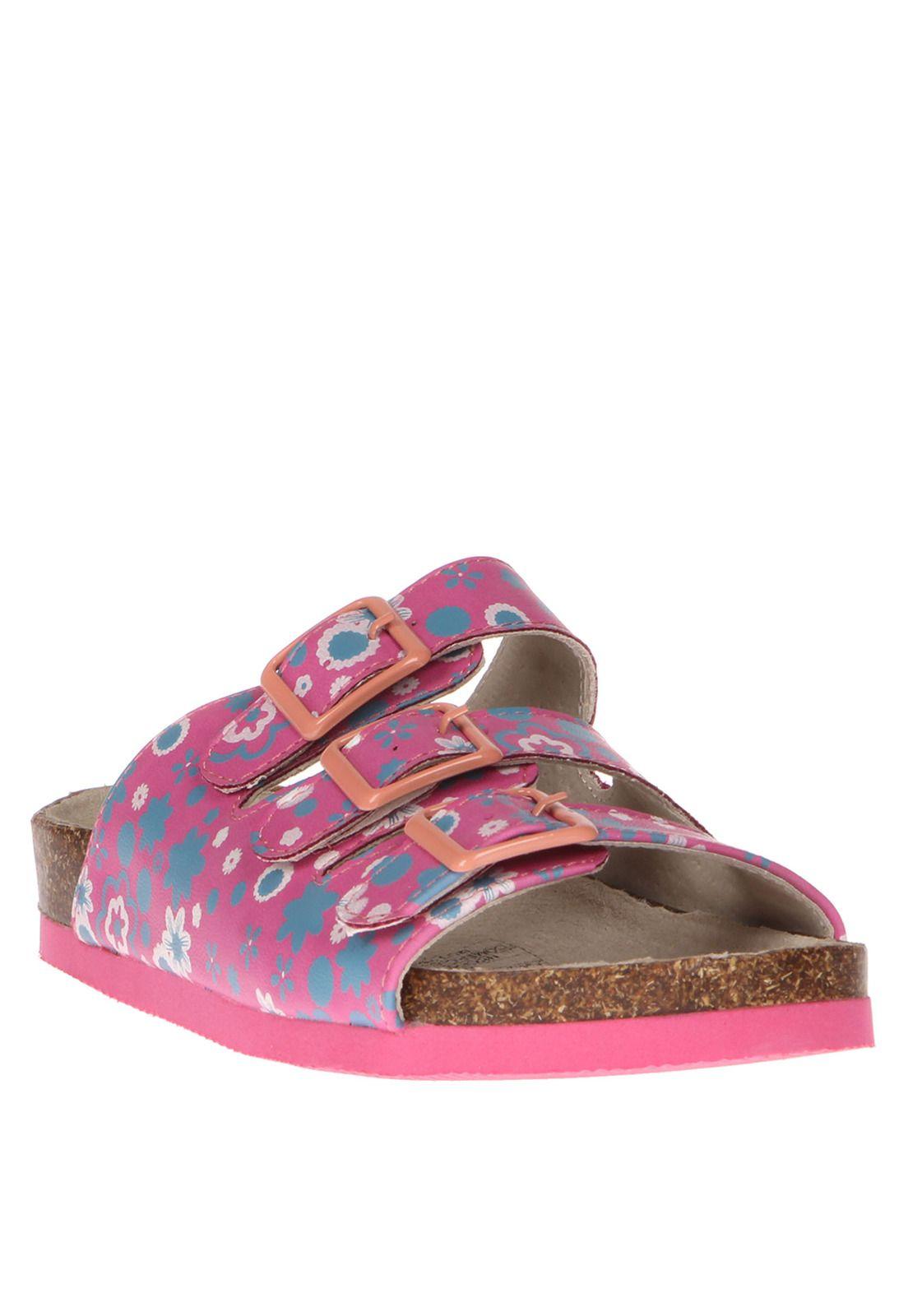 Sandalia Plana Niña Fucsia 2Ss3717-2