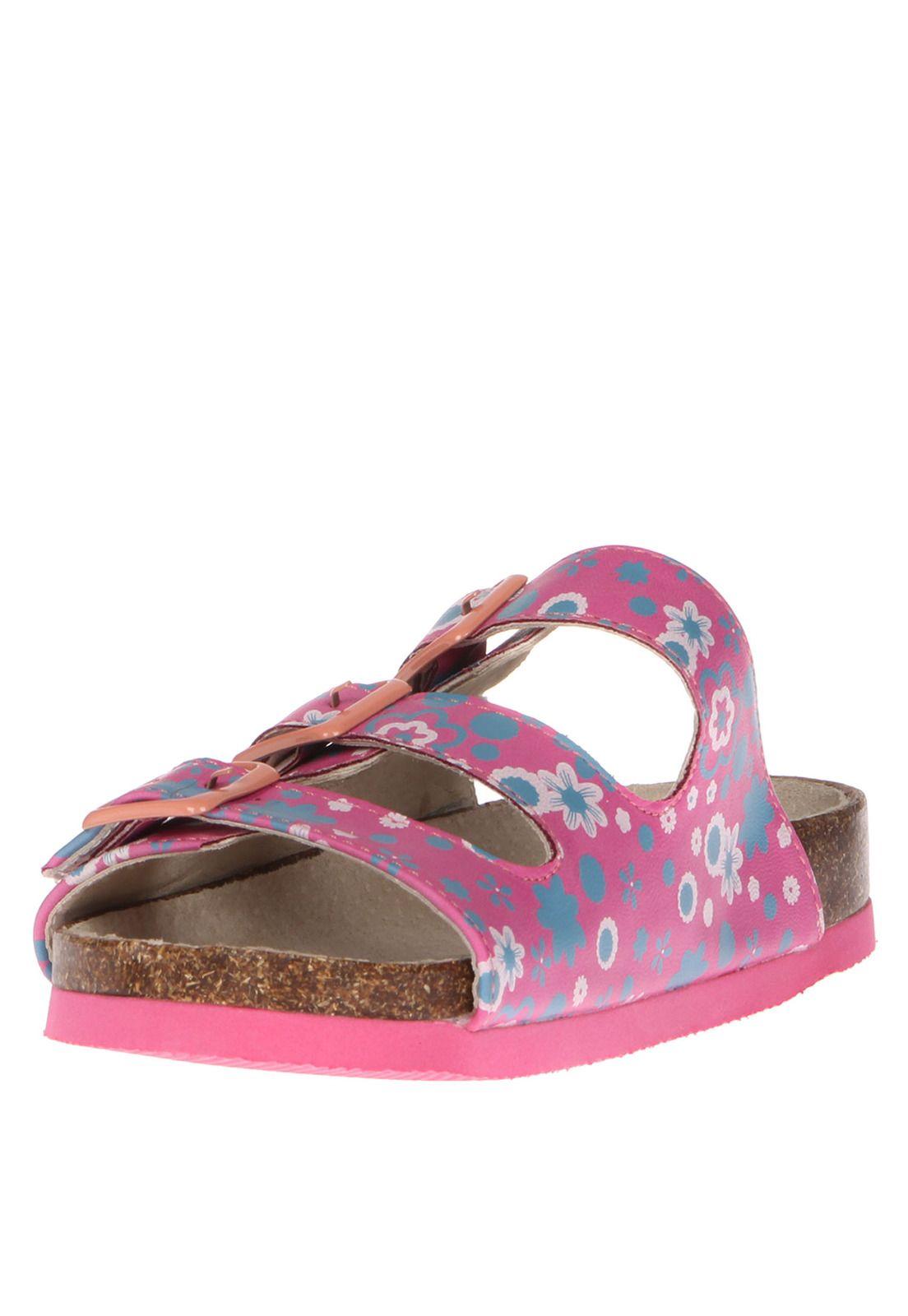 Sandalia Plana Niña Fucsia 2Ss3717-3