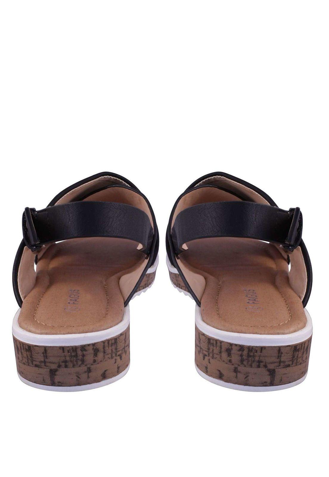 Sandalia Plana Aplicación Animal Print 4Ss8421-5